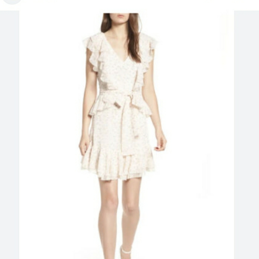 WAYF Terni Ruffle Dress Size XL NWT